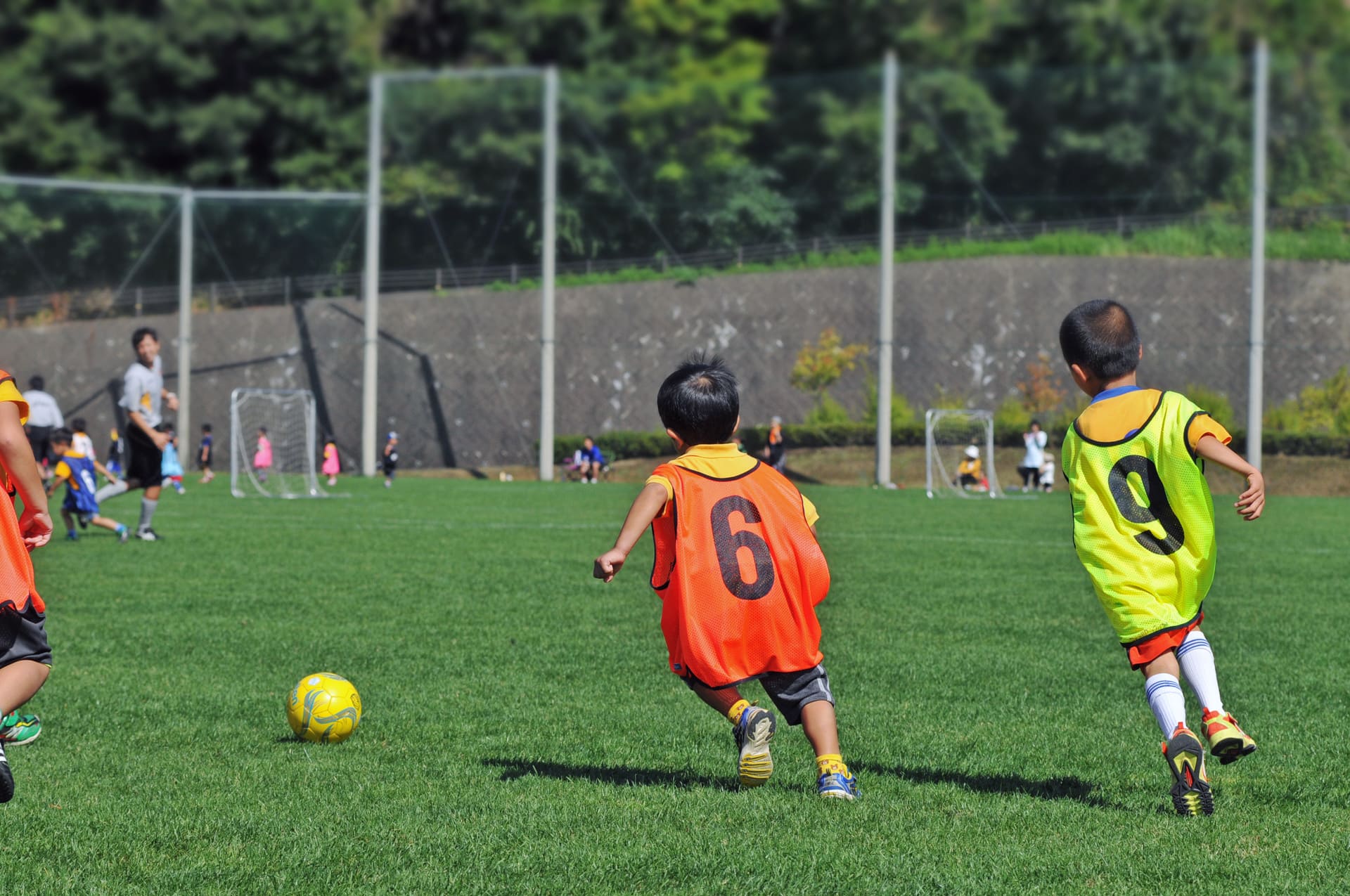保育園の年長から歓迎 | 青森県上北郡のサッカークラブなら野辺地サッカークラブ